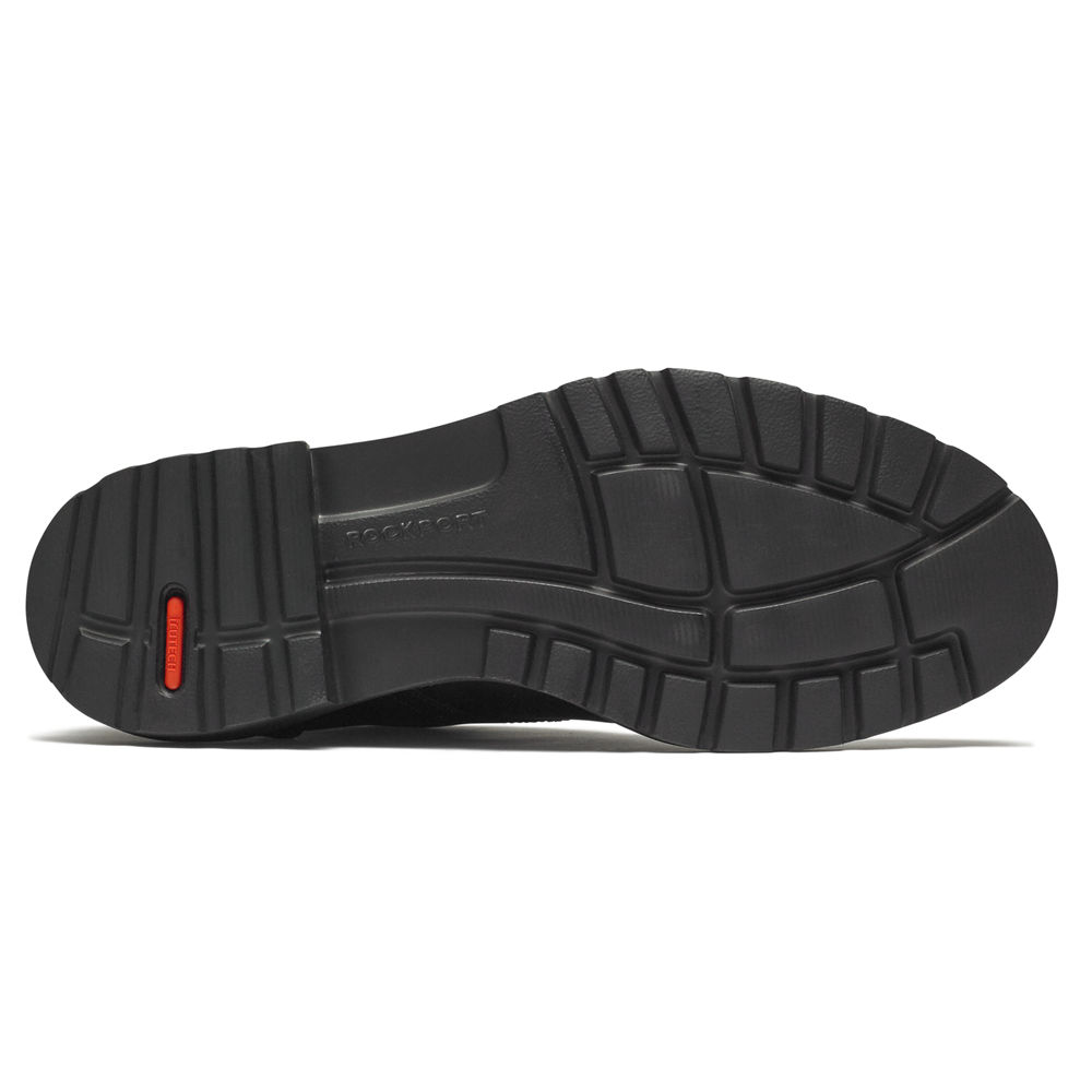 Rockport Støvler Herre Svart - Sharp & Ready Chukka - SVDM03912